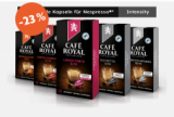 Cafe Royal : Un rabais de 23% sur diverses capsules de café compatibles avec Nespresso – sans valeur minimale de commande