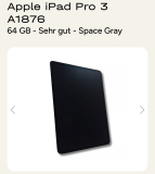 Apple iPad Pro 12.9″ 3ème génération – (Utilisé, très bon état)