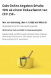 Demain, 01.01.2022, chez Ikea : 10% de réduction sur les achats de 250 CHF ou plus