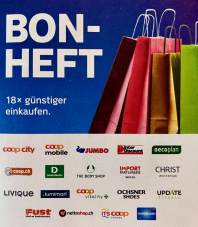 Carnet de bons Coop (Coop, Jumbo, Fust, Interdiscount, etc.) avec diverses réductions- SAMMELDEAL – On & Offline