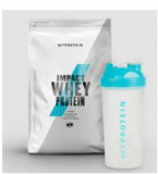 1Kg de protéines en poudre + shaker (Myprotein Starter Pack) seulement pour les nouveaux clients chez MyProtein