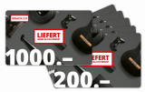 Jeu-concours chez Blackfridaydeals – Tirage au sort de 1 fois 1000 CHF & 5 fois 200 CHF – bons d’achat BRACK