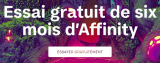 GRATUIT : 6 mois d’essai du logiciel Affinity