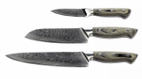 Mömax : 30% de rabais sur tout – par exemple set de 3 couteaux en acier damassé pour 87.30 francs, bloc de couteaux magnétique pour 10.45 CHF etc.