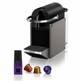 Mediamarkt – Machine à café Nespresso Krups Pixie XN306TCH Titan – + 70 CHF de *CAFE OFFERT