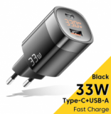 Chargeur rapide Essager 33W GaN PD PPS