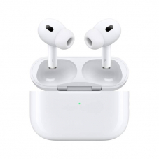 APPLE AirPods Pro 2e Génération avec étui MagSafe (USB-C, ANC, blanc) chez Interdiscount