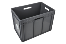 Diverses boîtes de rangement en promotion chez Jumbo, par exemple, le bac empilable Utz Rako Oecoplan (90 l)