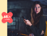 Abonnement Wingo Swiss Pro (Réseau Swisscom, Tout illimité en Suisse, 1 GB roaming, 100 min. de téléphonie depuis la Suisse vers l’UE, sans frais d’activation + bons d’achat de 100 CHF