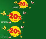 -20% sur TOUT à partir de CHF 79.- pour le début du printemps chez FRESSNAPF