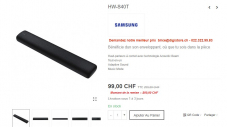 Samsung HW-S40T für CHF 99.-
