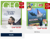 Gros Rabais sur Geo ou Geolino et d’autres magazines sur ▷ abo-direkt.ch