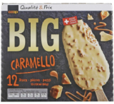 12 bâtonnets glacés « Big Caramello »  chez Coop