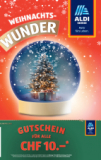 Bon Aldi pour une réduction de 10 CHF à partir d’un montant d’achat minimal de 100 CHF