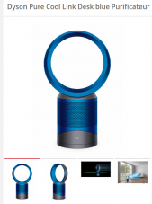 Dyson Pure Cool Link Desk blue Purificateur sur Nettoshop.ch à 229 CHF