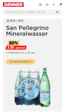 50% sur les boissons chez Denner
