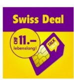 Le meilleur abonnement de Suisse de retour ? TalkTalk Swiss Deal (En CH tout illimité y compris 5 G, 1 GB roaming) & Data Deal, pour respectivement 11 et 9 francs / mois