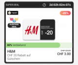 Twint – Bon d’achat H&M avec 17% de réduction