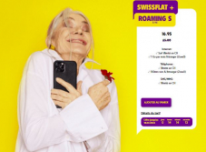Abonnement mobile TalkTalk Swiss Flat + Roaming S (tout illimité en Suisse, 1 Go roaming & 100min vers & à l’étranger (zone 0)) A VIE