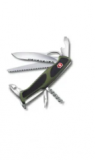 Couteau de poche VICTORINOX RangerGrip 179 (multitool) avec 12 fonctions en vert/noir