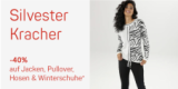 Réduction de 40% sur les vestes, pulls, pantalons & chaussures d’hiver chez Ackermann, par exemple KangaROOS Pull à col roulé, de coupe classique