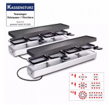 Gril à raclette KOENIG Duo 4 and more (vainqueur du test K-Tipp) chez nettoshop pour 109 francs