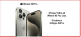 10% de rabais sur l’iPhone 15 Pro et l’iPhone 15 Pro Max chez Interdiscount