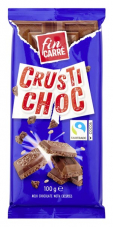 Une tablette Crusti Choc GRATUITE (à partir d’un montant d’achat de 5 CHF ) via l’application Lidl Plus pour les clients existants et nouveaux