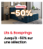 Jusqu’à 50 % de réduction sur une sélection de lits et de sommiers à ressorts chez Conforama
