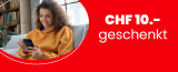 Coupon Conforama de 10 francs de réduction à partir de 50 francs d’achat après inscription à la newsletter