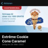 Glace Extrême gratuite avec l’application Kkiosk