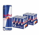 24 grandes canettes Redbull (473 ml) avec livraison gratuite chez DayDeal