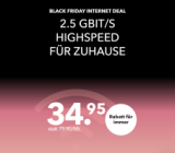 🔥 Abonnement Internet Sunrise Up Connect L (fibre optique ou HFC) avec 2,5 Gbit/s, activation gratuite & rabais à vie inclus