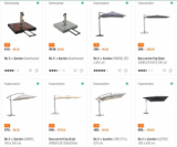 Do it + Garden Migros – Parasols et accessoires avec un rabais de 50%