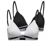 Chez Only: Lot de 2 soutien-gorge en jersey dans trois couleurs pour 7.45 CHF + frais de port