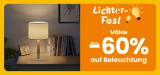 Jusqu’à 60% de réduction sur l’éclairage chez Conforama – Festival des Lumières !