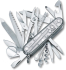 Couteau suisse / couteau de poche Victorinox Swiss Champ Transparent (31 fonctions) sur Amazon