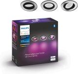 Philips Hue White & Color Ambiance Centura Einbauspots Pack de 3 (1050 lm) au meilleur prix