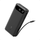 20000mAh Anker Powerbank A1383 avec câble USB-C intégré, puissance de charge de 87W (par ex. 65W+22W) au nouveau meilleur prix