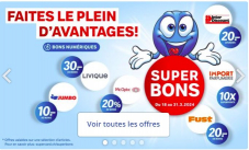 Des rabais attrayants avec les super bons de l’application Coop Supercard