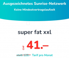 Abonnement Yallo super fat XXL