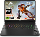 HP OMEN Gaming Laptop avec AMD Ryzen 9 8940HX, 115W RTX 5070, 32GB + 1TB, Disposition DE sur Amazon