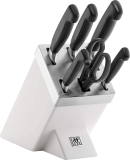 Bloc couteaux auto-affûtant Zwilling Vier Sterne (7 pièces) en blanc au meilleur prix sur Amazon