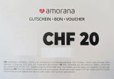 Code promotionnel Amorana CHF 20 sur tout (MBW CHF 100)
