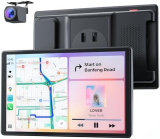 Écran HD portable Krunia 8″ pour Apple CarPlay & Android Auto