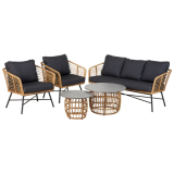 Ensemble de salon de jardin Home and More Hawkins pour seulement CHF 979.30 chez JUMBO