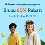 Dernier jour ! Jusqu’à 60% de réduction + codes promo sur AliExpress