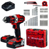 Ensemble Perceuse-visseuse Einhell TE-CD 18/40 Li-2, avec un set de 69 pièces chez Migros Do It + Garden
