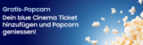 Popcorn Medium gratuit avec Samsung Wallet au blue Cinema