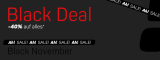 Offre Black chez Ackermann : 40% de réduction sur presque tout !